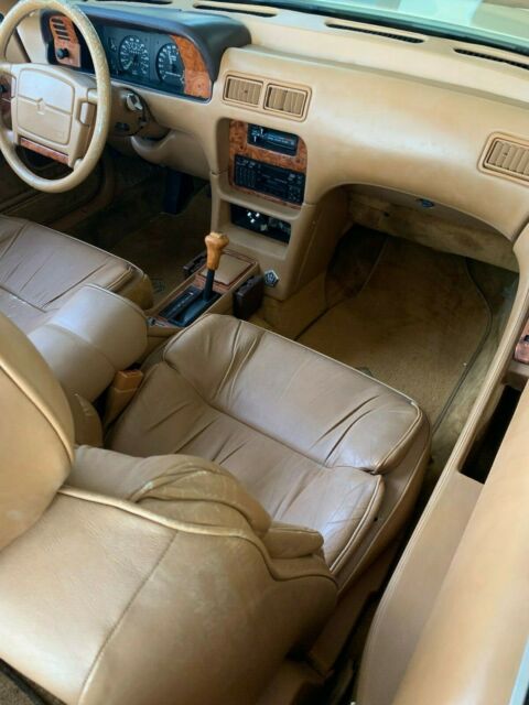 1990 Yellow Chrysler TC Maserati Convertible