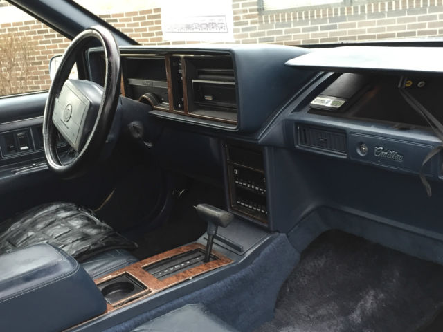 1990 Light blue Cadillac Eldorado Coupe