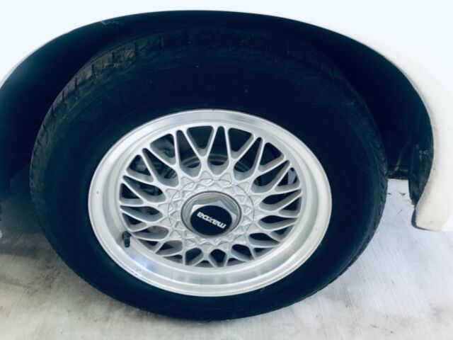 1990 White Mazda RX-7 Convertible