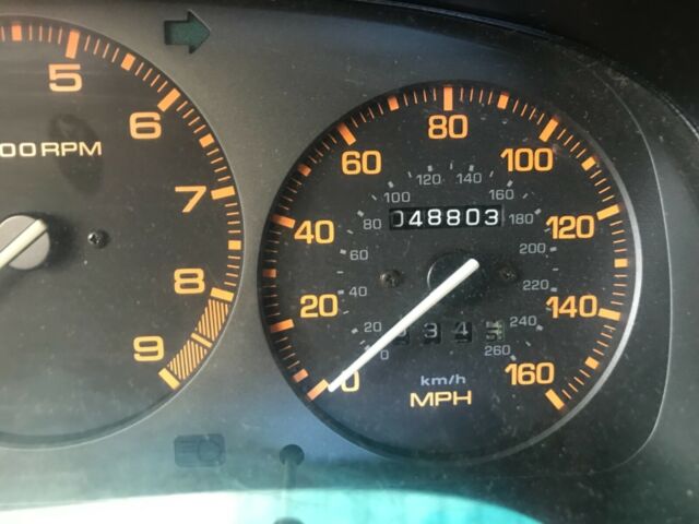 1990 White Mazda RX-7 Convertible