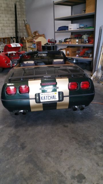 1990 Hunter Green Metallic Chevrolet Corvette Convertible