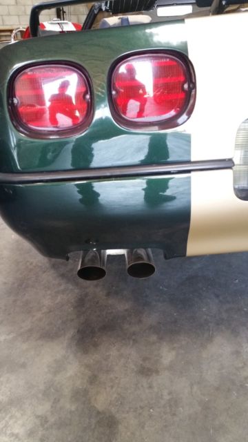 1990 Hunter Green Metallic Chevrolet Corvette Convertible