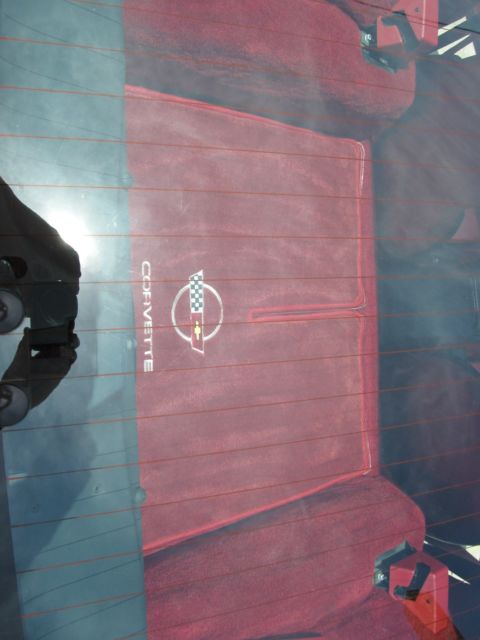 1990 Red Chevrolet Corvette Coupe