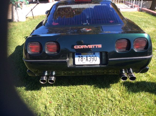1990 Green Chevrolet Corvette Coupe