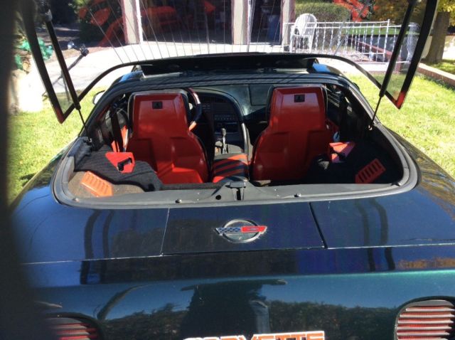 1990 Green Chevrolet Corvette Coupe