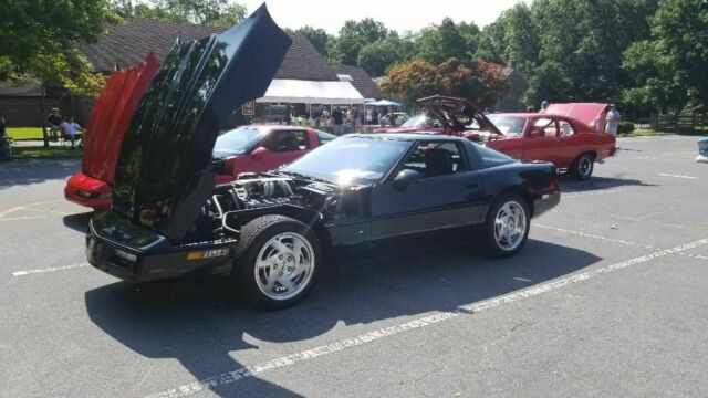 1990 Black Chevrolet Corvette Coupe