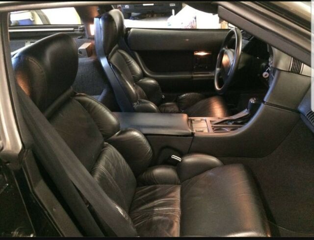 1990 Black Chevrolet Corvette Coupe