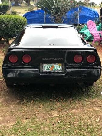 1990 Black Chevrolet Corvette