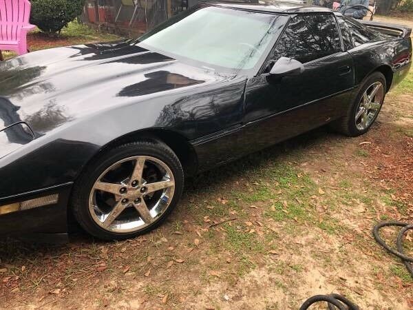 1990 Black Chevrolet Corvette