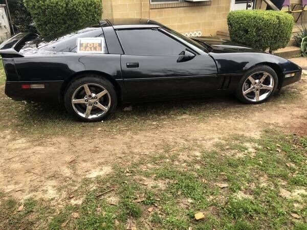 1990 Black Chevrolet Corvette