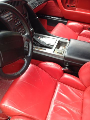 1990 Torch Red Chevrolet Corvette Coupe