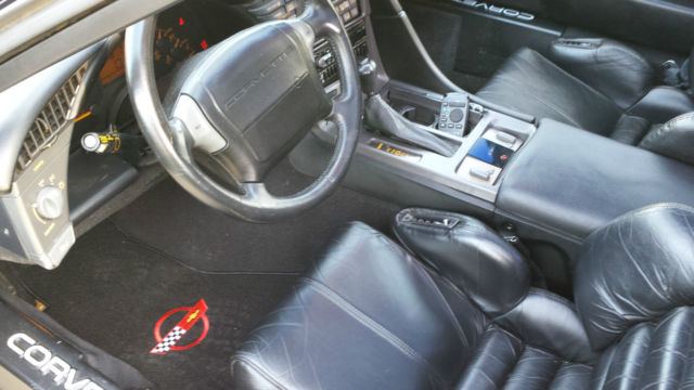 1990 Black Chevrolet Corvette Coupe