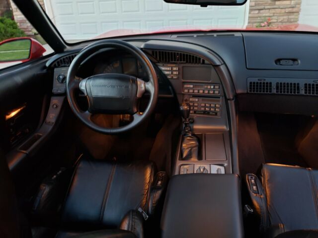 1990 Red Chevrolet Corvette Coupe