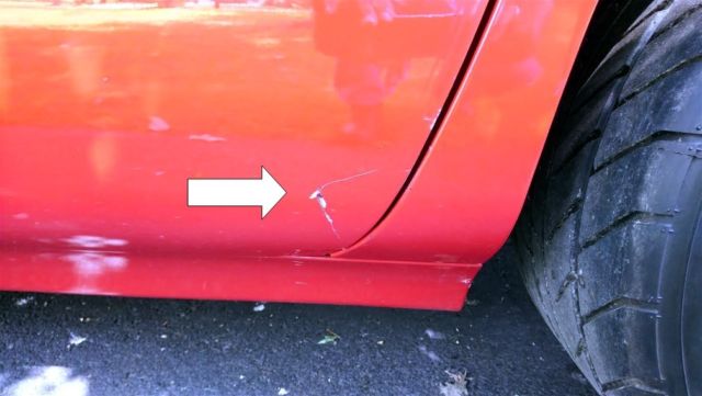 1990 Red Chevrolet Corvette Coupe