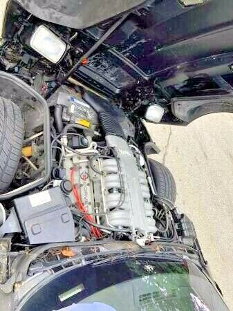 1990 black Chevrolet Corvette Coupe