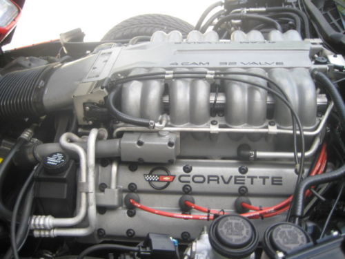 1990 Red Chevrolet Corvette Hatchback