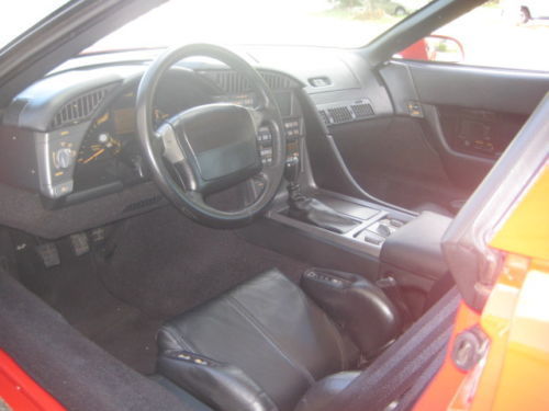 1990 Red Chevrolet Corvette Hatchback