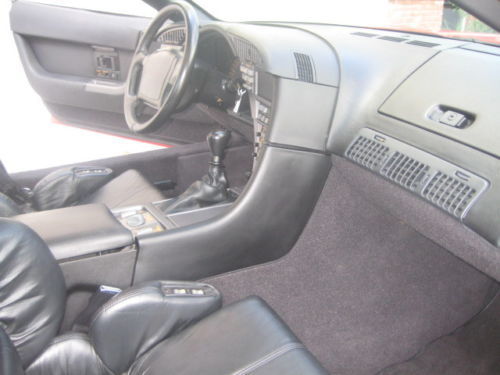 1990 Red Chevrolet Corvette Hatchback