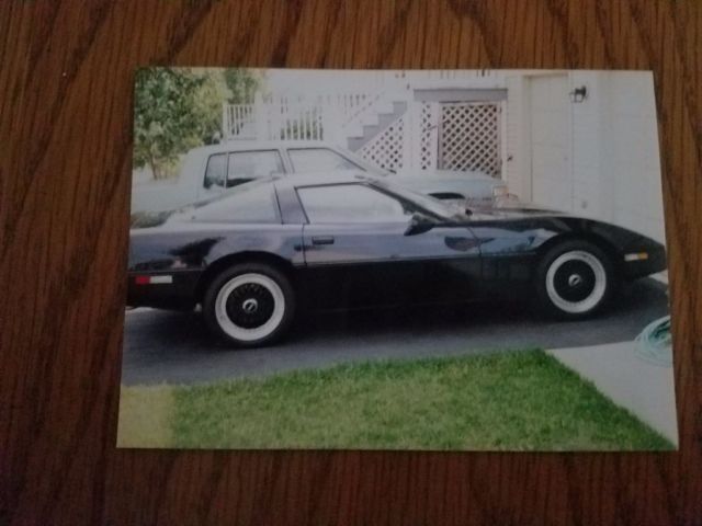 1990 Black Chevrolet Corvette Coupe