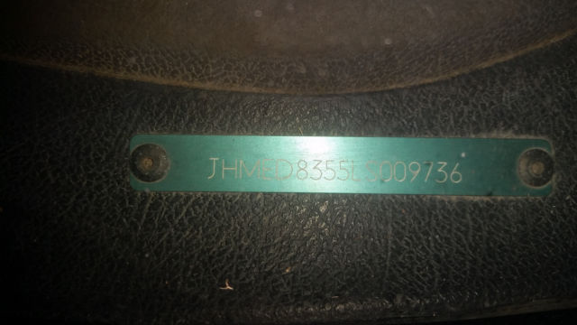 1990 Blue Honda CRX Hatchback