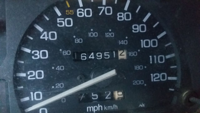 1990 Blue Honda CRX Hatchback