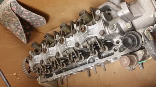 1990 Blue Honda CRX Hatchback