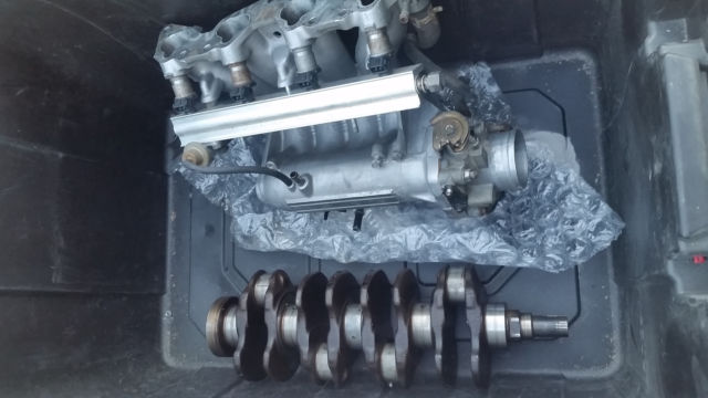 1990 Blue Honda CRX Hatchback