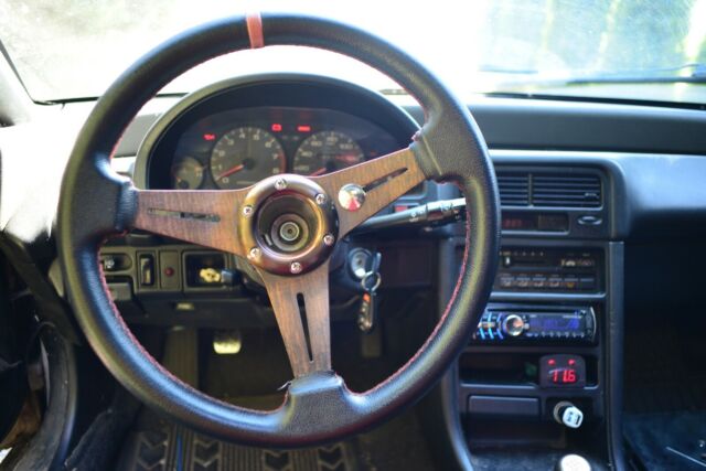 1990 Black Honda CRX Hatchback