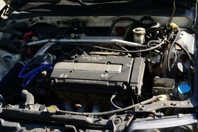 1990 Black Honda CRX Hatchback