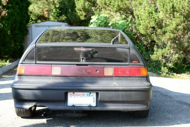 1990 Black Honda CRX Hatchback