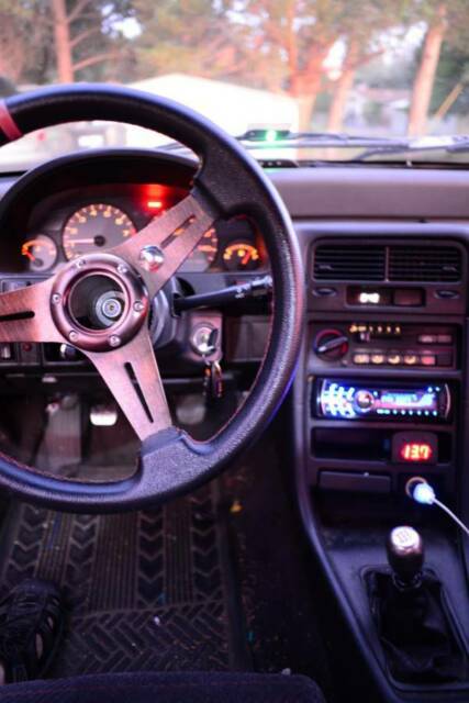 1990 Black Honda CRX Hatchback