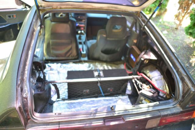 1990 Black Honda CRX Hatchback