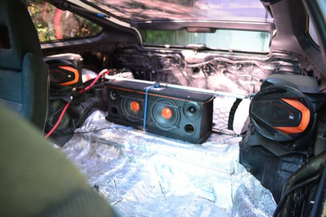 1990 Black Honda CRX Hatchback