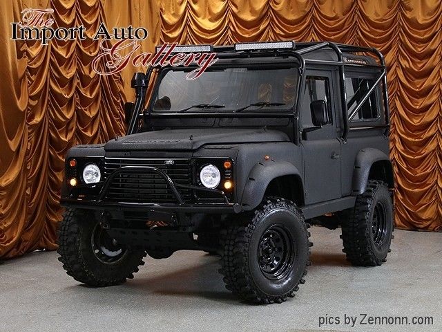 1990 Black Land Rover Defender SUV