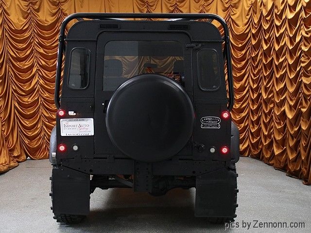 1990 Black Land Rover Defender SUV