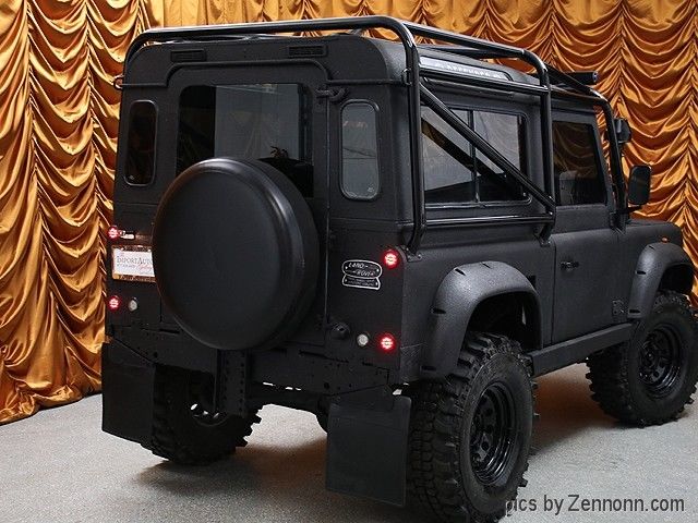 1990 Black Land Rover Defender SUV