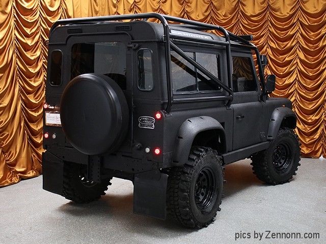 1990 Black Land Rover Defender SUV