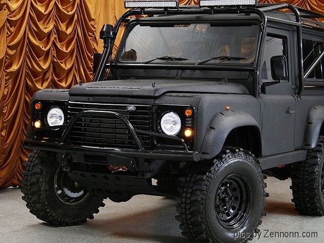 1990 Black Land Rover Defender SUV