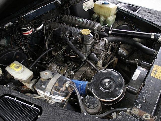 1990 Black Land Rover Defender SUV