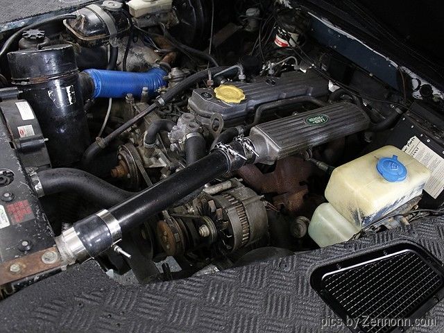 1990 Black Land Rover Defender SUV