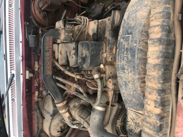 1990 Silver Dodge Ram 2500 Crew Cab Pickup