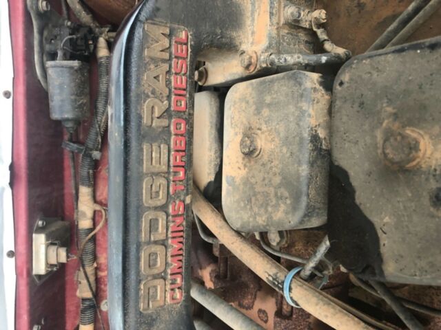 1990 Silver Dodge Ram 2500 Crew Cab Pickup