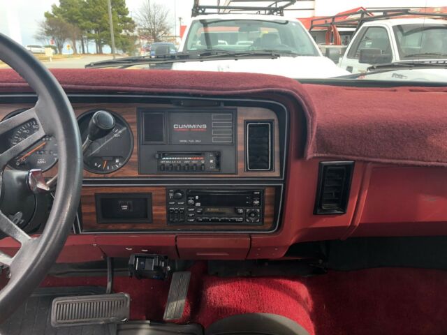 1990 Gray Dodge Ram 350 Standard Cab Pickup