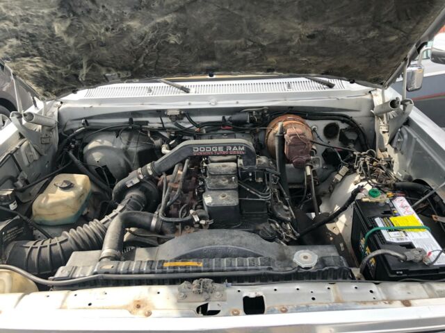 1990 Gray Dodge Ram 350 Standard Cab Pickup