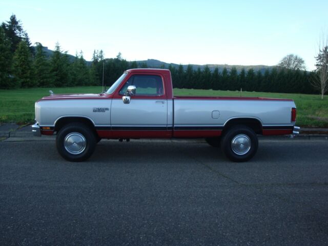 1990 Dodge Ram W-250 4X4 Reg Cab 64k Miles ALL ORIGINAL NICE !!! for ...