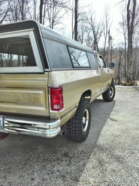 1990 Gold Dodge Other Pickups Extended Cab Pickup