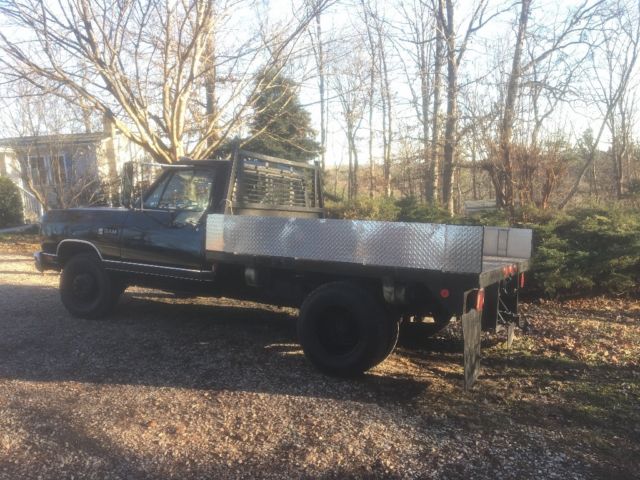 1990 Black Dodge Other Pickups