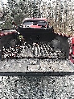1990 Red Dodge Truck Convertible
