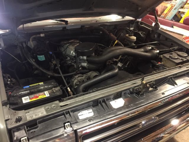 1990 Black Gray Ford F-150 Standard Cab Pickup