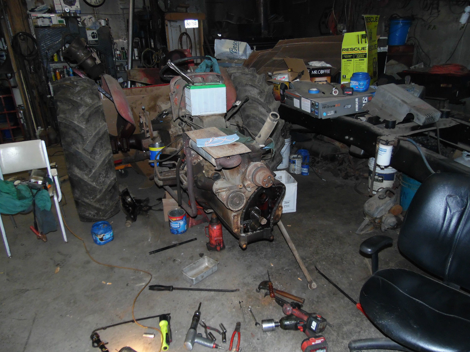 1990 black&-gray Ford F-150 Cab &- Chassis